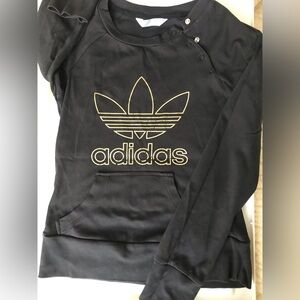 Adidas sweater, size 36. Black. Vintage
